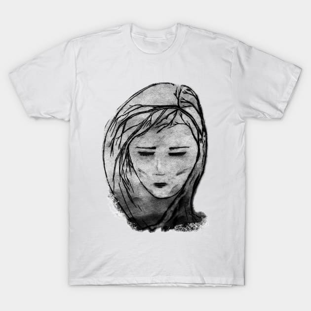 Tree Face T-Shirt by ImperfectFigures